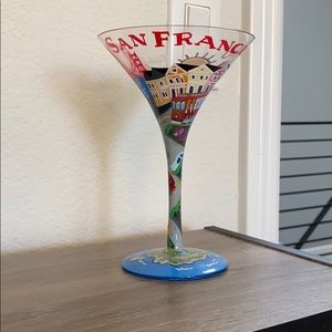 San Francisco Martini Glass